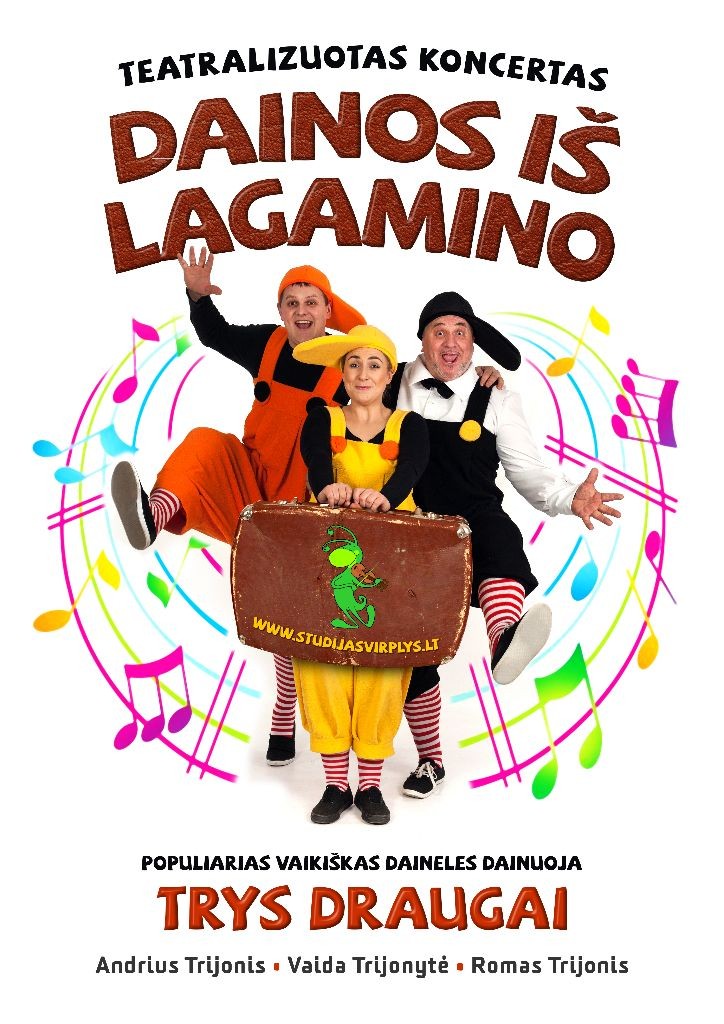 5.Plakatas ''Dainos iš lagamino''